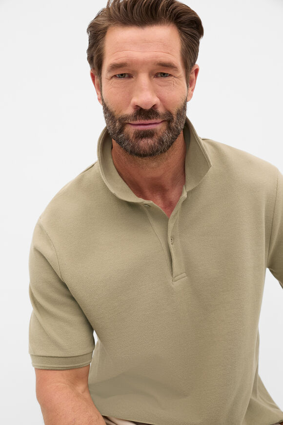 Pique Polo  Putty  hi-res