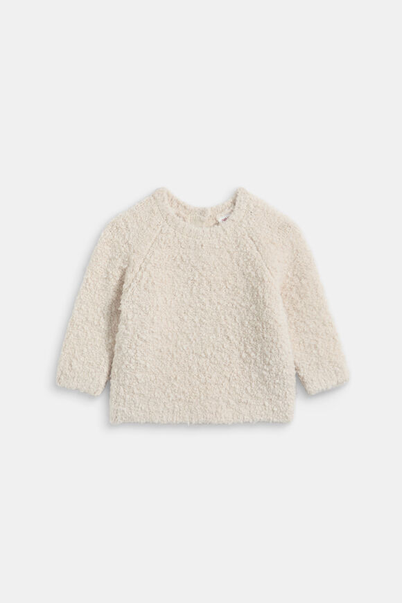 Teddy Knit  Oat  hi-res