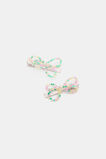Bead Bow Duck Clip  Multi  hi-res