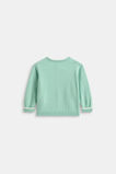 Cuffed Knit Cardigan  Seafoam  hi-res