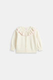 Collared Knit Cardigan  Classic Cream  hi-res