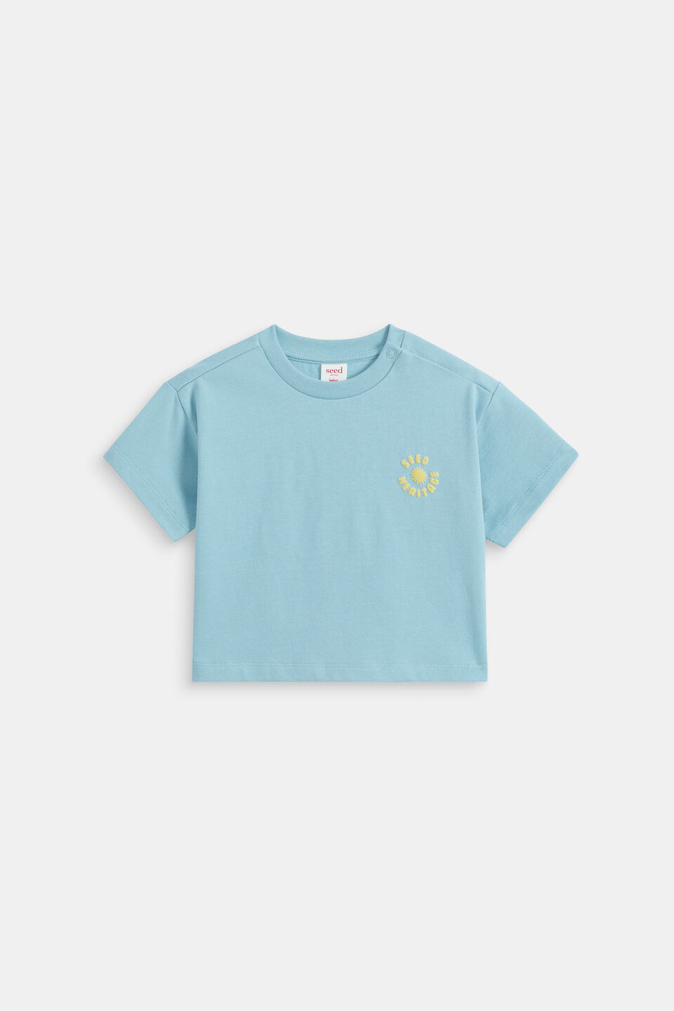 Bubble Logo Tee  Nebula Blue