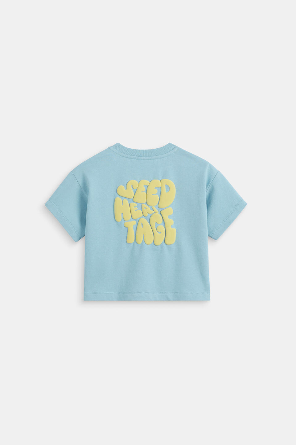 Bubble Logo Tee  Nebula Blue