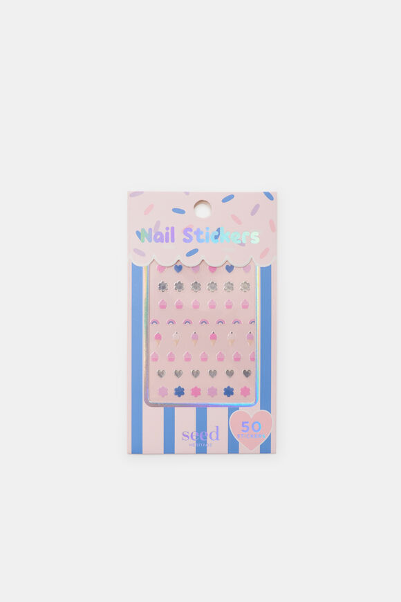 Cupcake Nail Stickers  Multi  hi-res