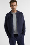 Knit Overshirt  Midnight Blue  hi-res