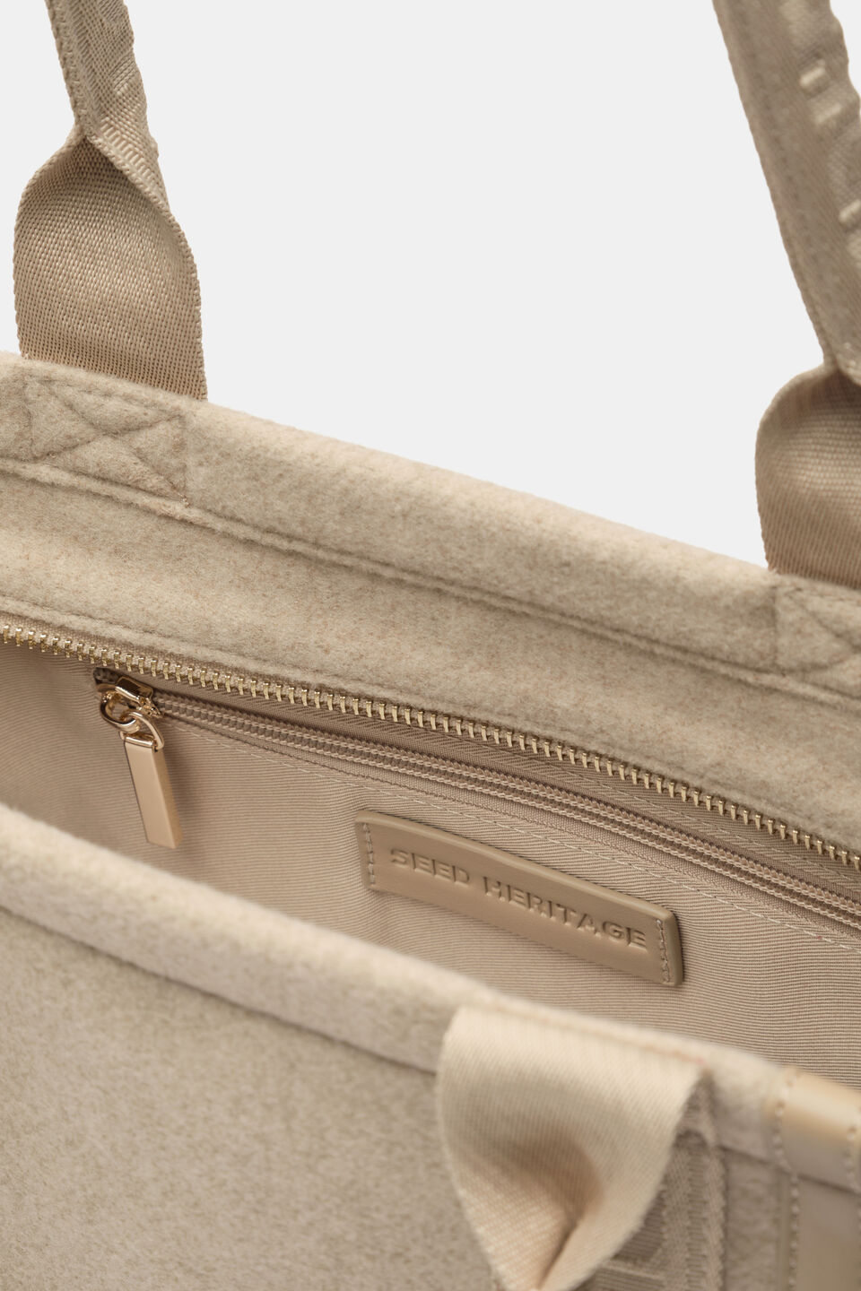 Felt Tote  Sandstone