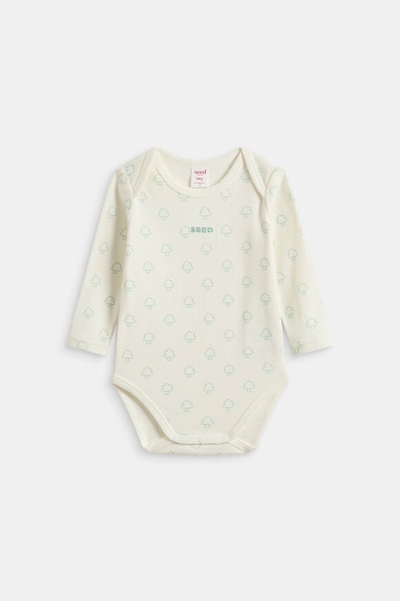 Envelope Neck Bodysuit  Classic Cream  hi-res