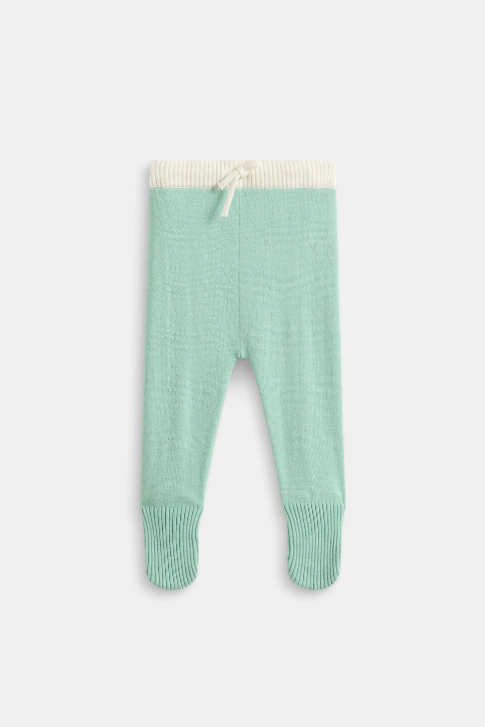 Footed Knit Pant  Seafoam