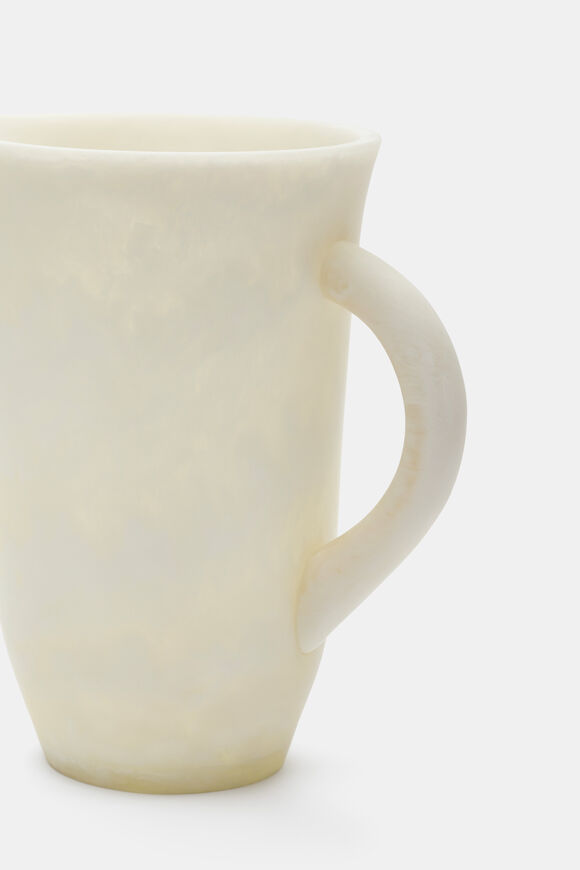 Tallulah Resin Pitcher  Meringue  hi-res