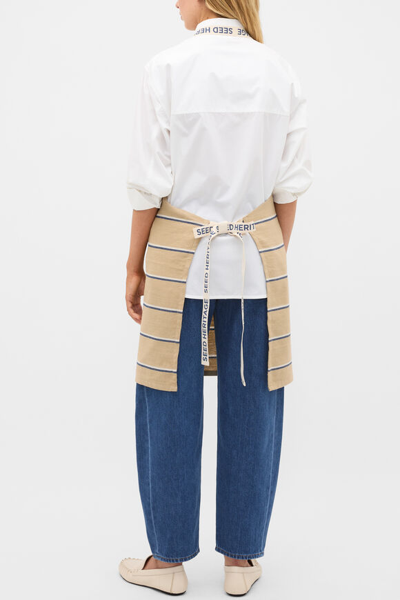 Isla Apron  Cashew Cream  hi-res