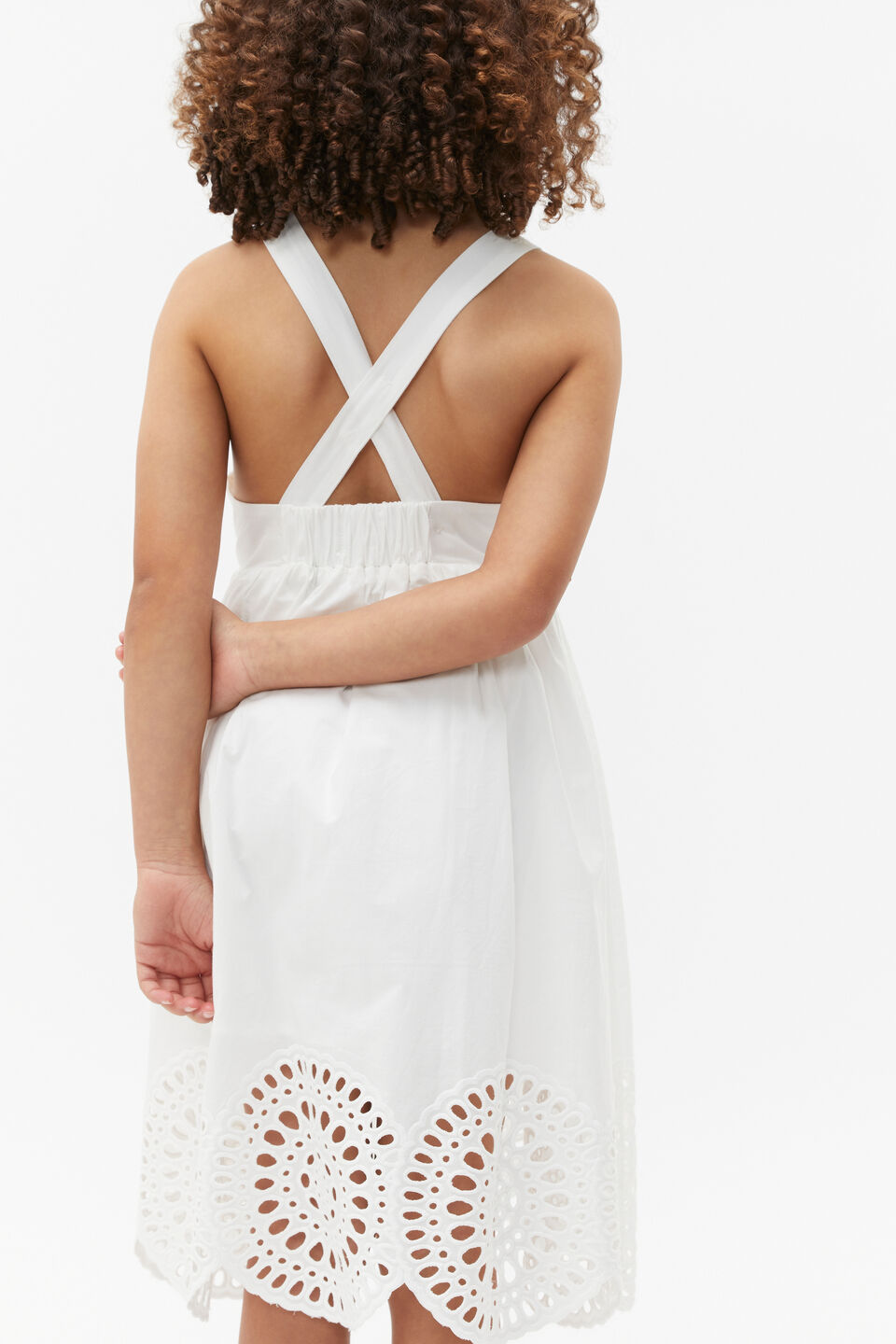 Broderie Dress  Canvas