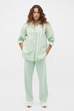 Poplin Classic Shirt  Soft Moss Stripe  hi-res