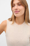 Brushed Wool Vest  Vanilla Cream Marle  hi-res
