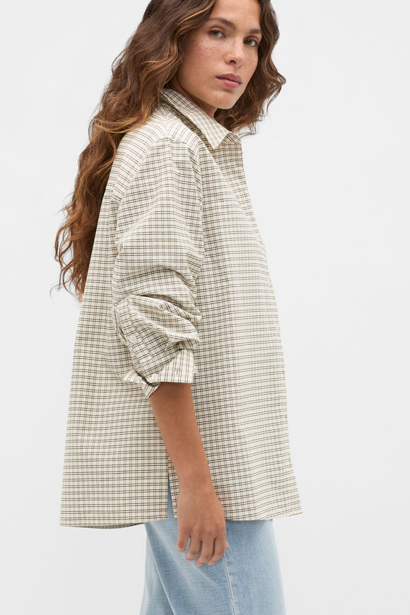 Mini Check Classic Shirt  Deep Forest Check  hi-res