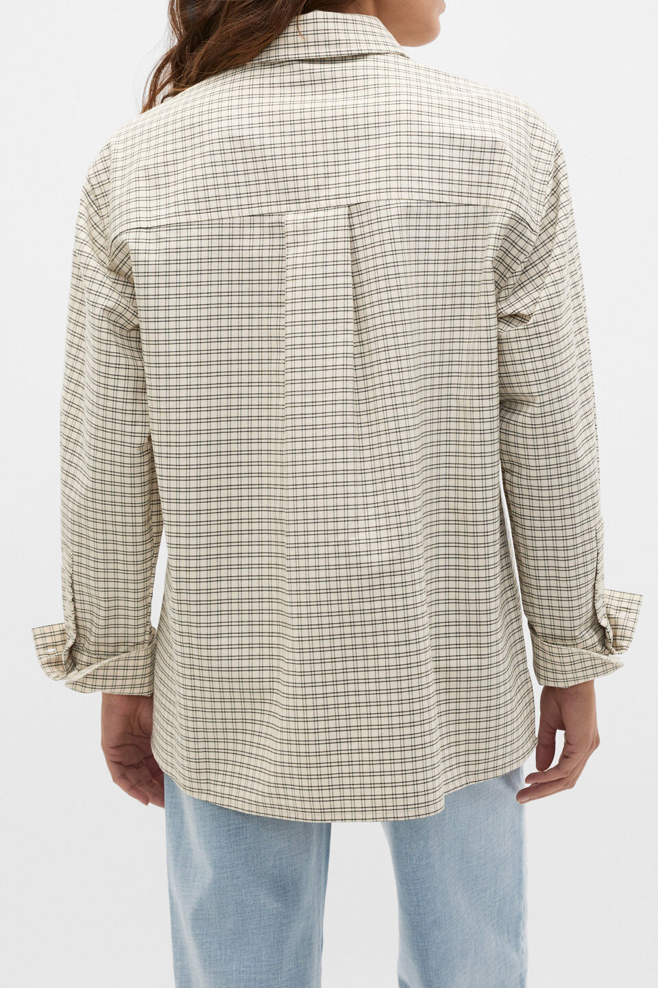 Mini Check Classic Shirt  Deep Forest Check