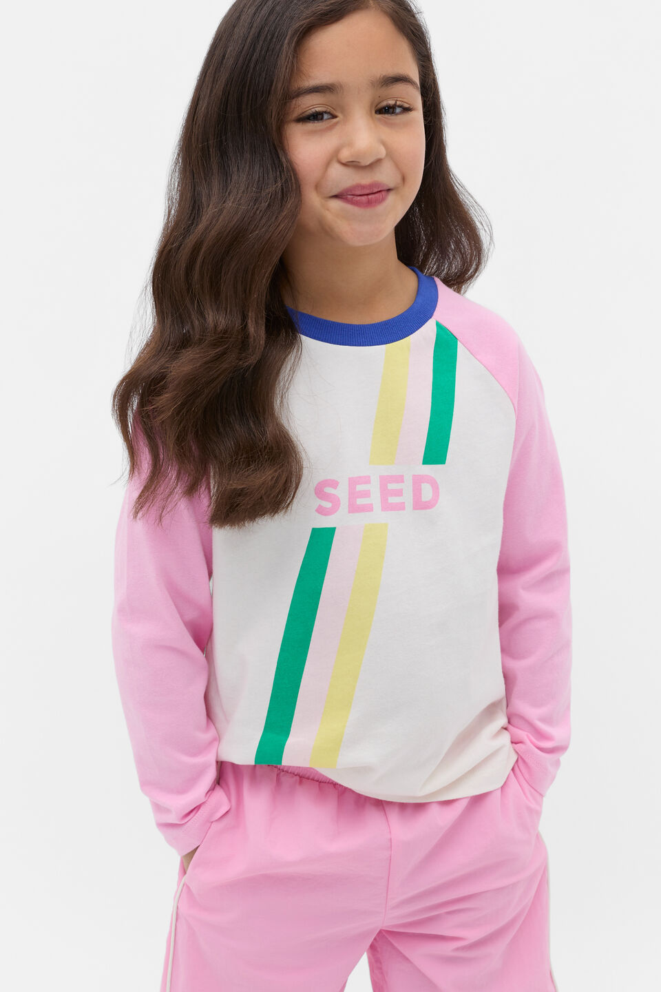 Raglan Logo Tee  Multi