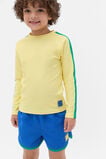 Taped Sleeve Rashvest  Canary Yellow  hi-res