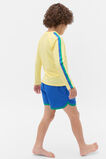 Taped Sleeve Rashvest  Canary Yellow  hi-res