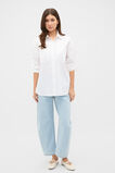 Textured Cotton Shirt  Whisper White  hi-res