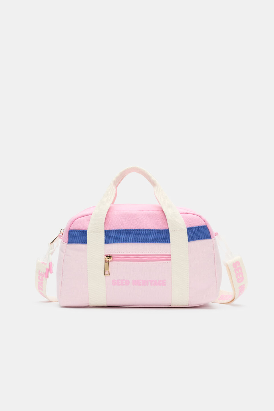 Retro Mini Duffle Bag  Pink Multi