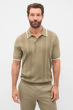 Cotton Rib Polo  Putty  hi-res