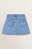 Denim Skirt  Mid Wash  hi-res