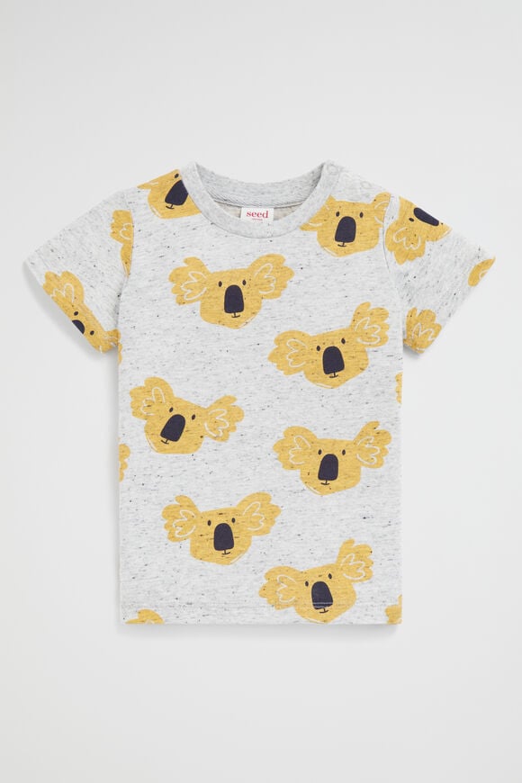 Koala Tee  Cloudy Marle  hi-res