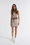 Check Skirt  Cocoa Check  hi-res