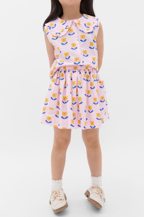 Floral Skirt  Pink Lemonade  hi-res