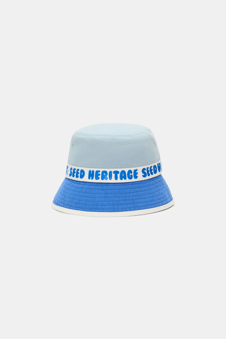 Colourblock Bucket Hat  Blue Multi