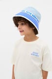 Colourblock Bucket Hat  Blue Multi  hi-res