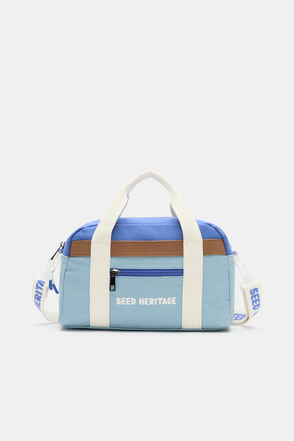 Retro Mini Duffle Bag  Blue Multi