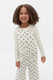Embroidered Denim Overall  Classic Cream  hi-res