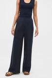 Core Linen Easy Wide Leg Pant  Twilight Blue  hi-res