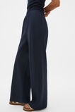 Core Linen Easy Wide Leg Pant  Twilight Blue  hi-res