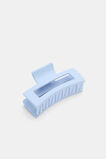 Rectangle Hair Claw  Chalk Blue  hi-res