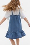 Drop Waist Denim Dress  Vintage Blue  hi-res