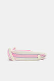 Stripe Bow Headband  Candy Pink  hi-res