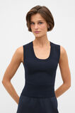 Boucle Knit Tank  Twilight Blue  hi-res