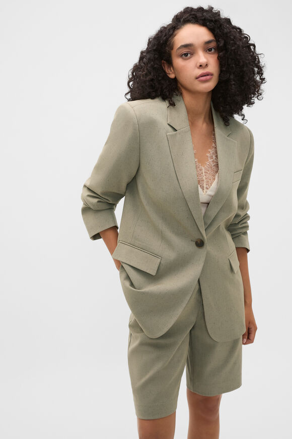 Nep Weave Blazer  Caper  hi-res
