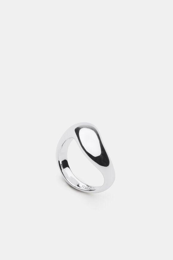 Wave Ring  Silver  hi-res