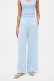 Core Linen Waisted Pant  Chalk Blue Crossdye  hi-res