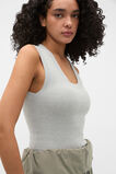 Boucle Knit Tank  Feather Grey Twist  hi-res