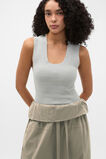 Boucle Knit Tank  Feather Grey Twist  hi-res