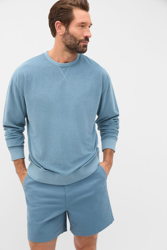Terry Sweatshirt  Ocean Blue  hi-res