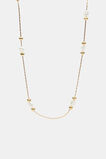 Pearl Bead Necklace  Gold  hi-res