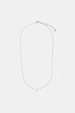 Silver Alphabet Necklace  L  hi-res