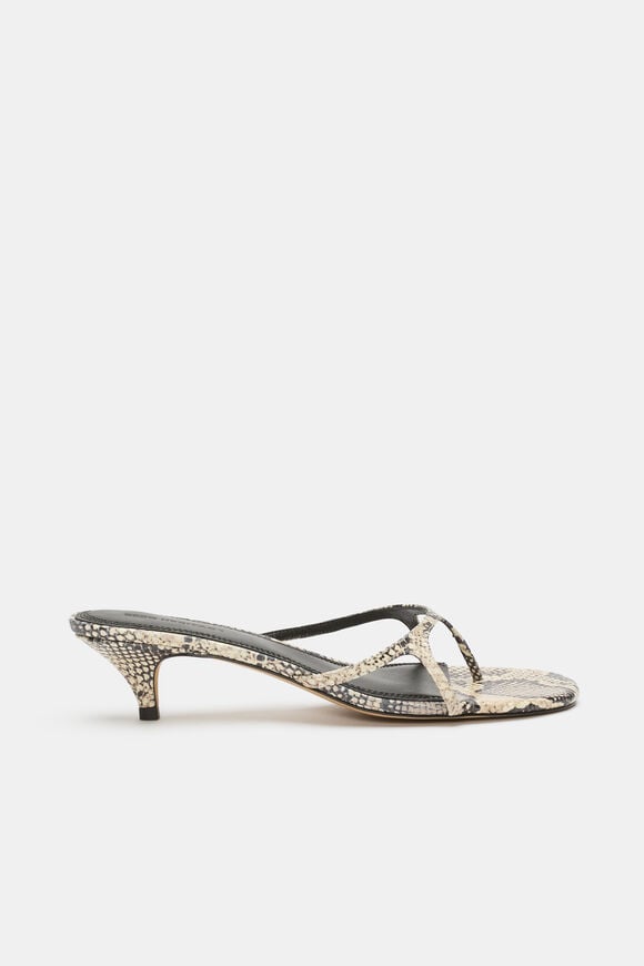 Isadora Heel  Snake Print  hi-res