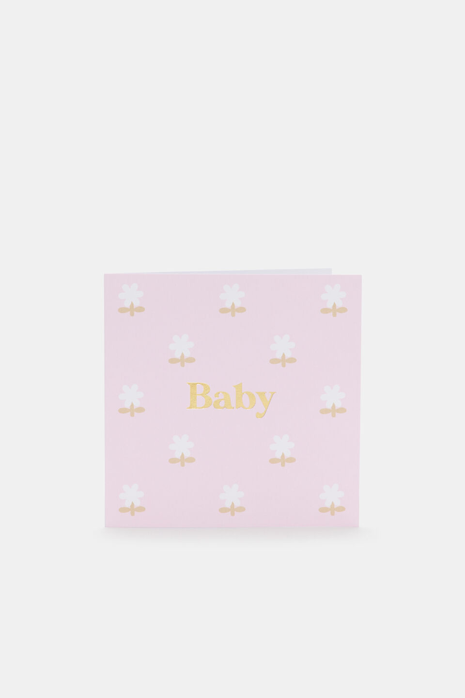 Baby Flowers Card  Multi
