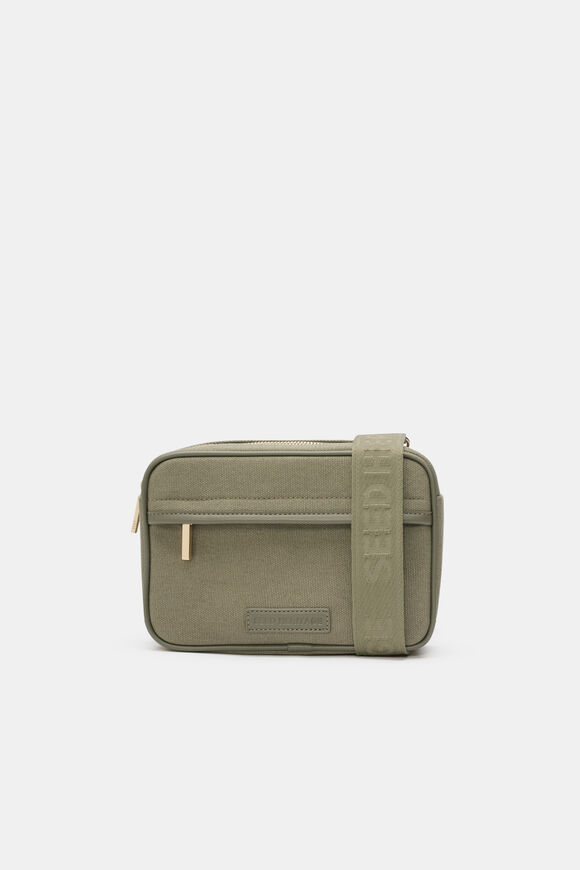 Mini Canvas Crossbody Bag  Caper  hi-res
